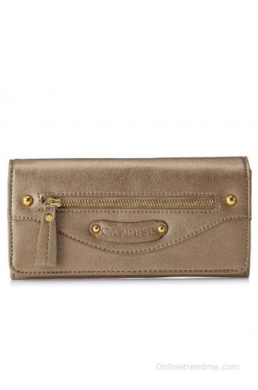 Caprese Britney Wallet Medium Bronze Wallet